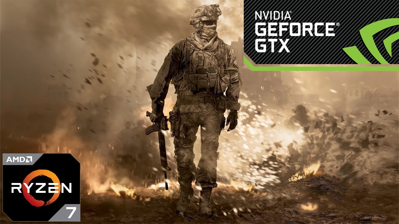 Call Of Duty Modern Warfare Gtx 1070 Call of Duty: Modern Warfare 2: GeForce GTX 1070 Ti Strix 8GB + Ryzen 7