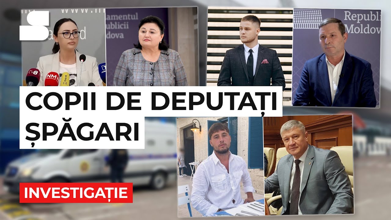 Investigație: Copii de deputați șpăgari