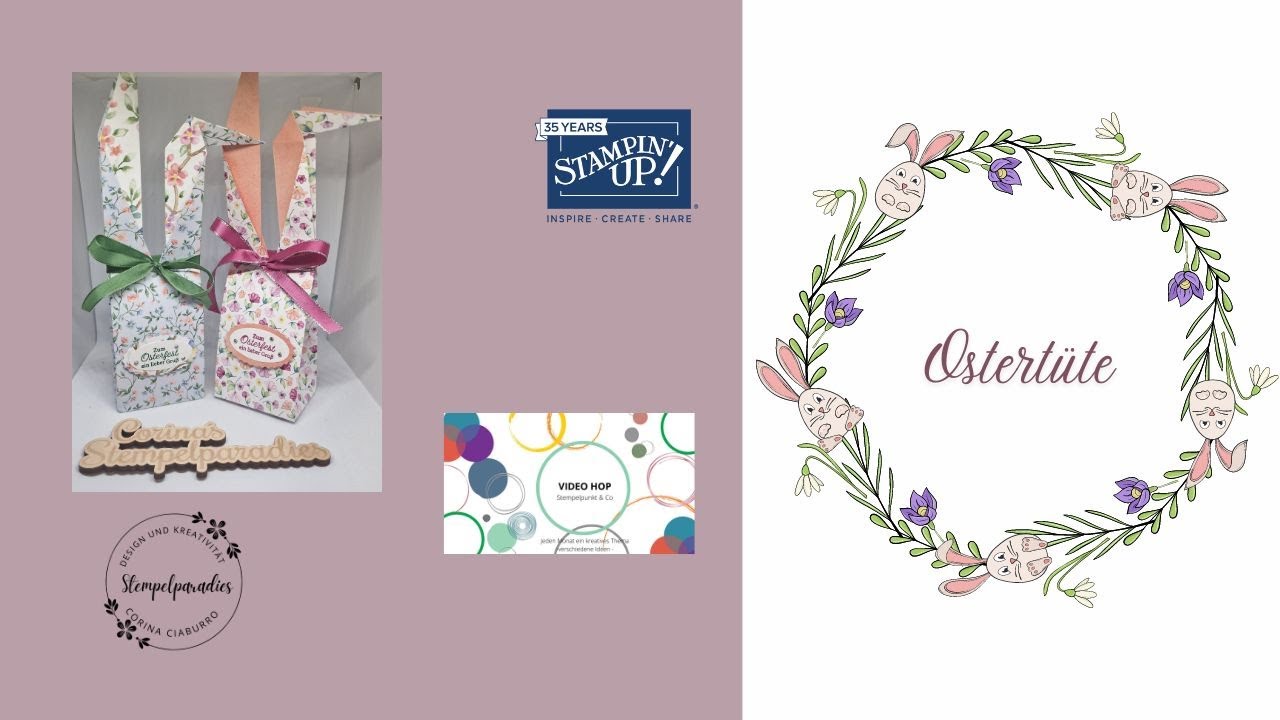 26. Video Hop Stempelpunkt & Co. | Ostertüte | Stampin Up!