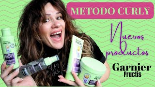 🌀 Método Curly: Nuevos Productos Garnier Fructis con Menos Pasos, Mayor Volumen, Definición Curly 🌀✨
