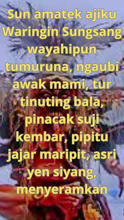 Doa Ajian Waringin Sungsang