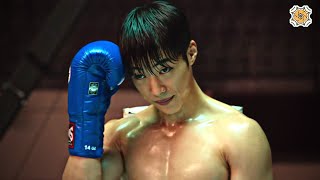 Gun-woo beat Woo-jin on the ring: BLOODHOUNDS BOXING SCENE | Movie Clip HD English Subtitle