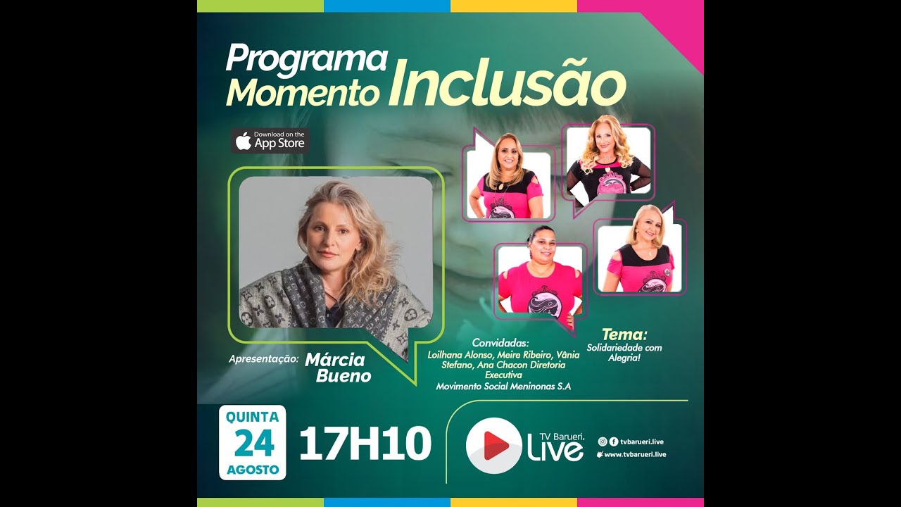 Solidariedade Com Alegria | Momento Inclusão