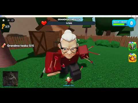 Roblox Cat VS Grandma