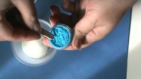 Save your Money! Color your clear embossing powders yourself! :-)