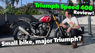 Speed 400 - small bike, major Triumph? by Mid-life Crisis Motorcyclist  6,791 views 3 months ago 18 minutes