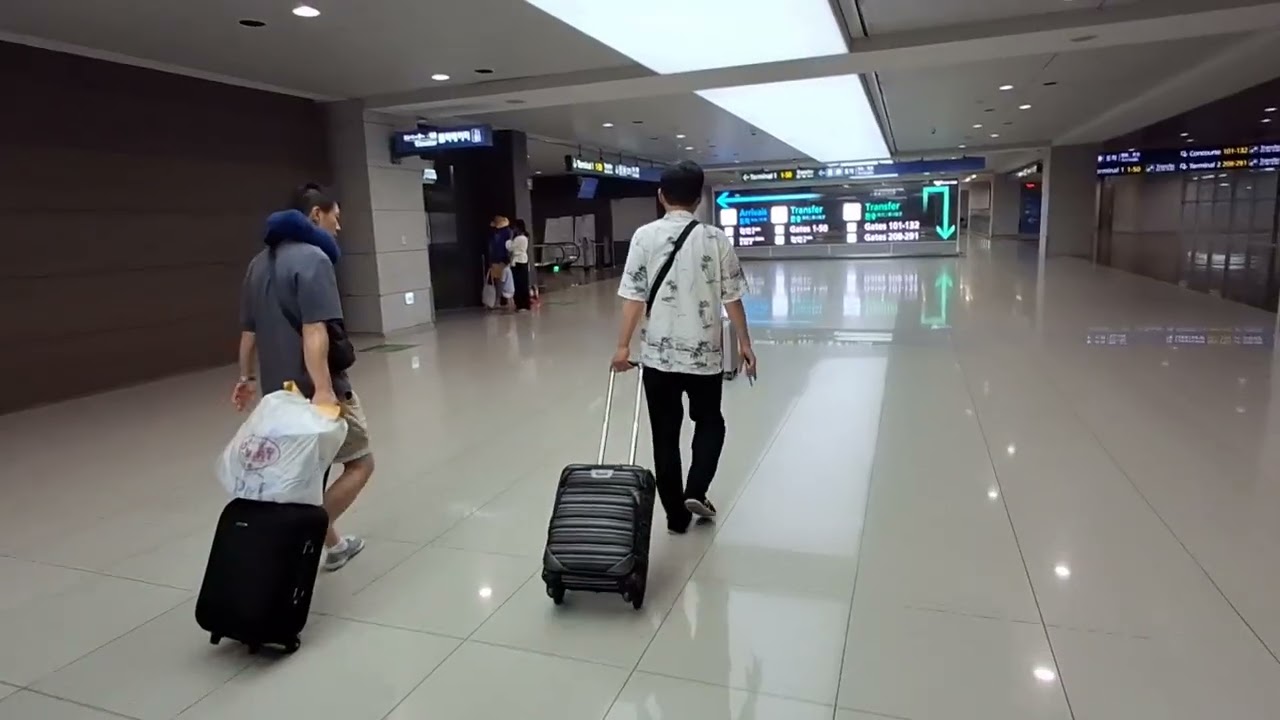 한국인천공항입국장멀어도너무멀다 Incheon International Airport Arrival Hall