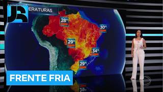 Previso Do Tempo Avano De Frente Fria Aumenta Risco De Tempestades Entre O Sul E O Sudeste