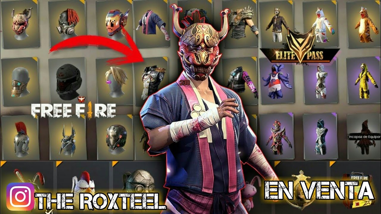 Venta de cuenta veterana de FREE FIRE / THE ROXTEEL YouTube