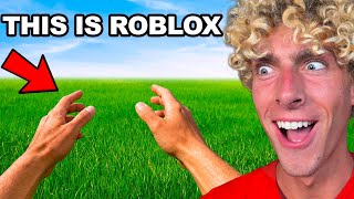 I Played SUPER REALISTIC Roblox Games screenshot 1