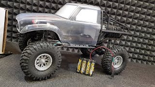 ДЕМОН, CrossRC SR4-A 4X4 ... Радиоуправляемая трофи модель, Часть 1