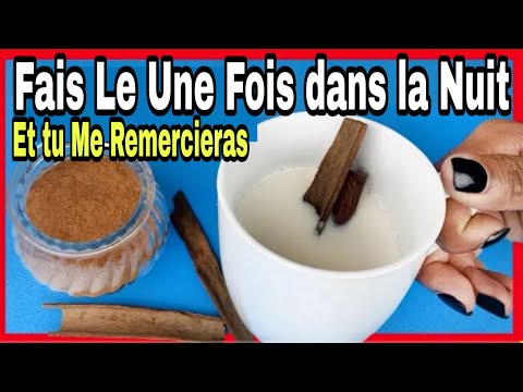 Un Verre Avant d&rsquo;Aller au Lit,Si vous mélangez du LAIT avec de la Cannelle,Vous voudrez le Faire