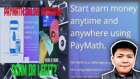 PAYMATH ONLINE PROGRAM HONEST REVIEW|| BENNZ