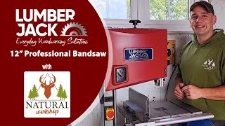 Lumberjack BS305 12" Professional Bandsaw First Impressions / Use, with The Natural Workshop