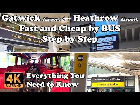 Video: Complete Guide to How to Get from Heathrow to Gatwick