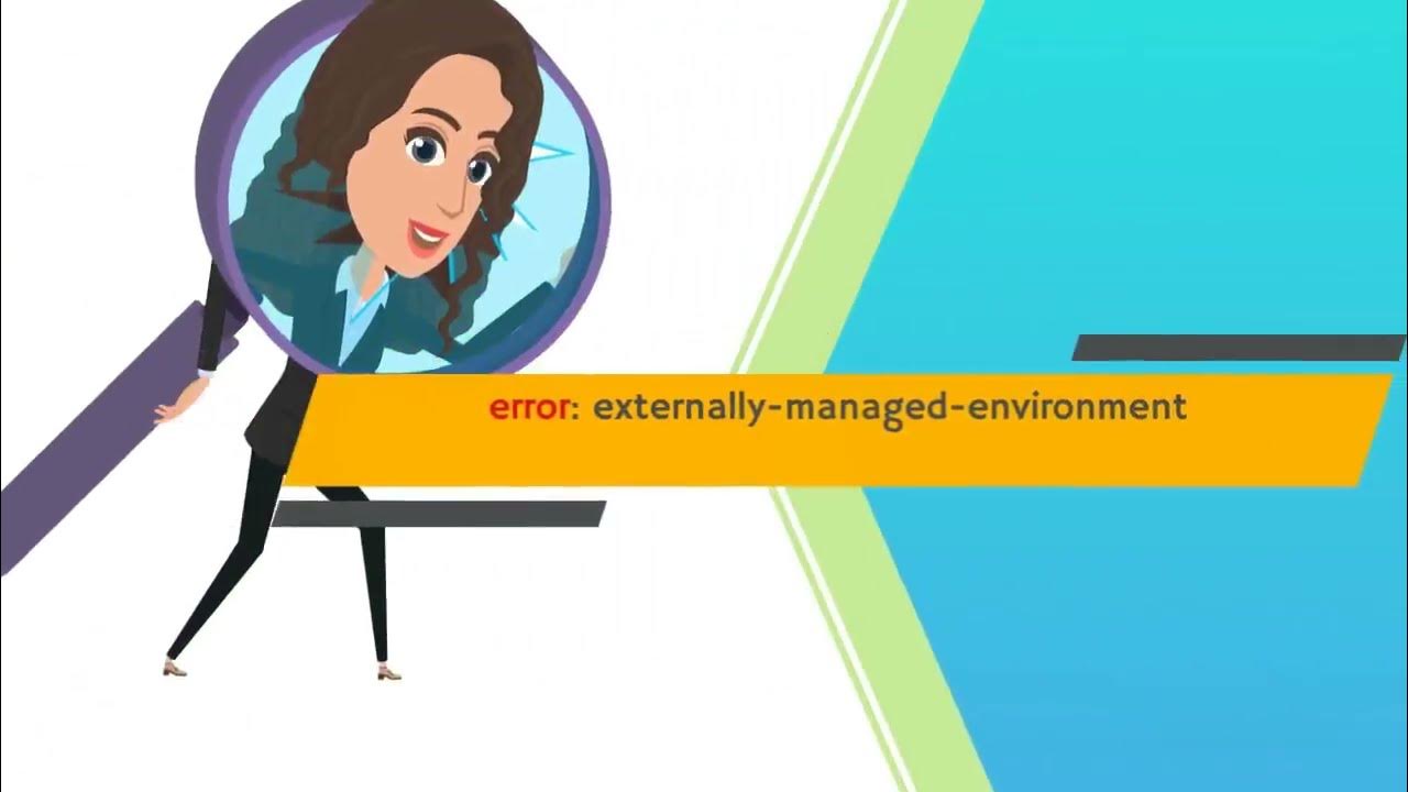 Pip install externally managed environment. Pip install externally managed environment