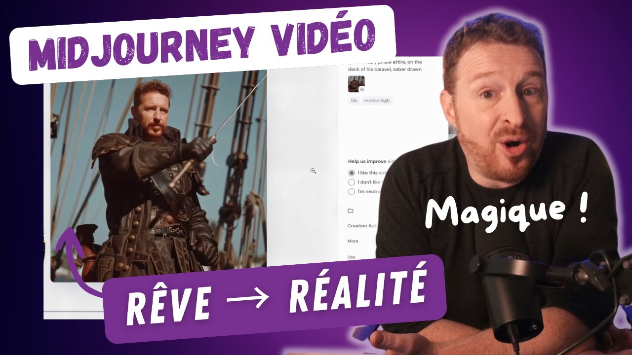 Midjourney passe à la vidéo : il FAUT le tester !