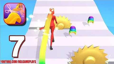 HAIR CHALLENGE Game HAIR GAMES🌈💇 Gameplay All Levels #7 #walkthrough iOS Android New Game 3D