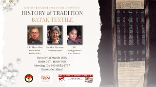 History and Tradition Batak Textile, 8 March 2022