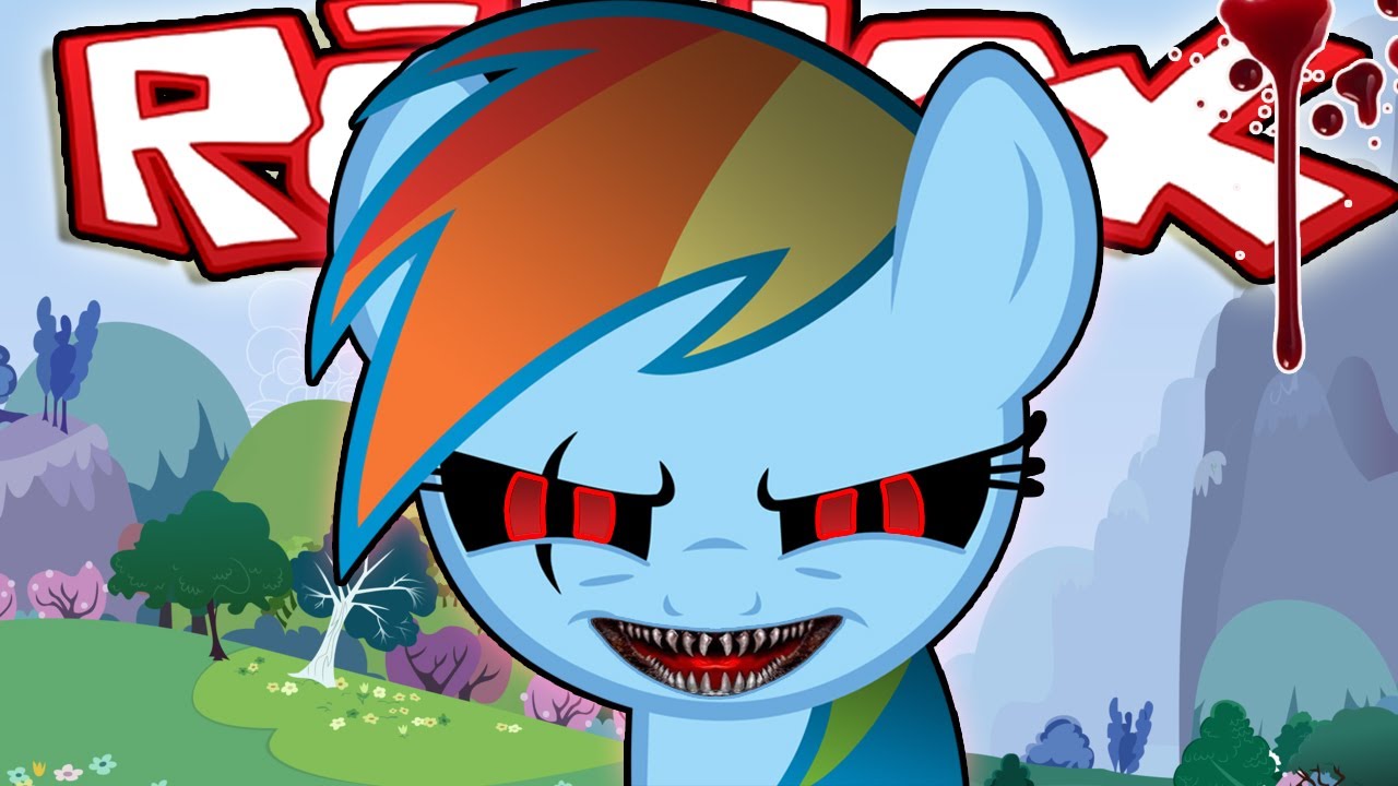 Roblox Rainbow Dash Is Evil - rainbow dash logo roblox