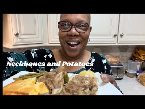 Old School Neck Bones and Potatoes