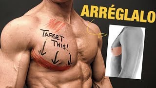 La Solución para el PECHO INFERIOR (¡OBTEN PECTORALES DEFINIDOS!)