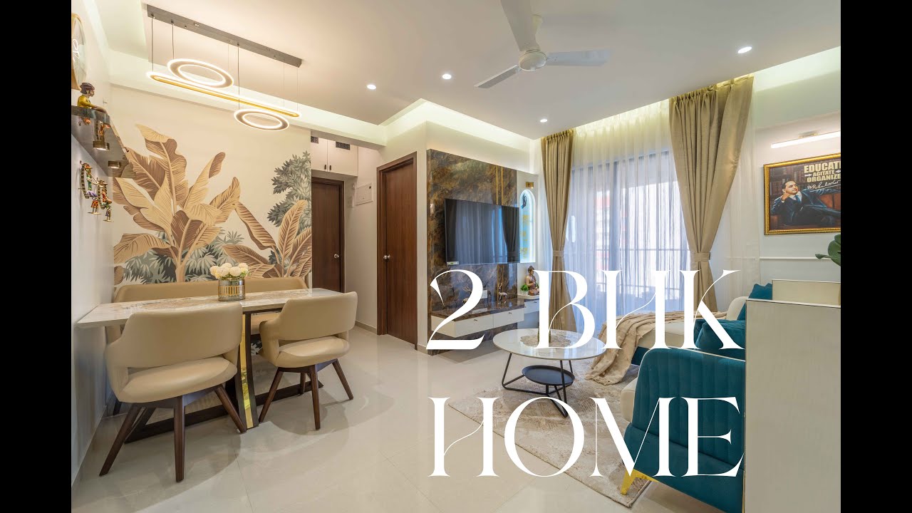 #2bhk Simple & Trending Design | 2BHK Home Interior Design | Interior ...