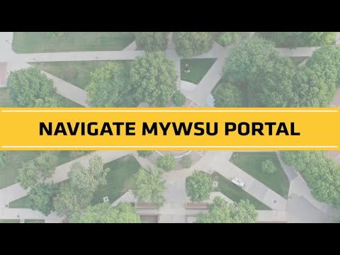 How to navigate myWSU portal