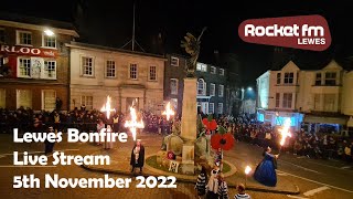 Lewes Bonfire 2022 Live