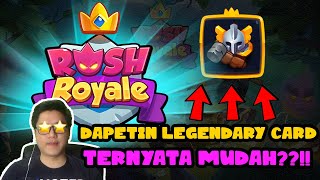 TIPS N TRICK DAPETIN LEGENDARY CARD TANPA BELI CHEST?!! RUSH ROYALE INDONESIA screenshot 4