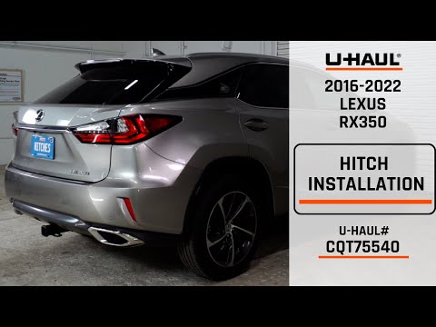 2019 Lexus RX350 Trailer Hitch Installation