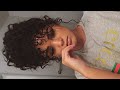 FAUX BANGS| Curly hairstyle of the week - Lolo Saunders