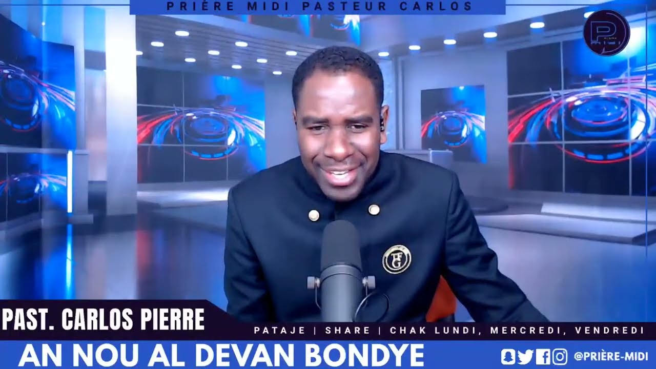 Nan non Jezi wap delivre I 03/02/2026 I #Subscribe I Pasteur Carlos Pièrre I #PriereMidi