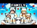 Having a ice direwolf family in minecraft