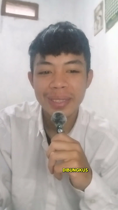 Ke unikan dede inoan mawa sangu te di bungkus #reaction #lucu #dedeinoen #mukbang