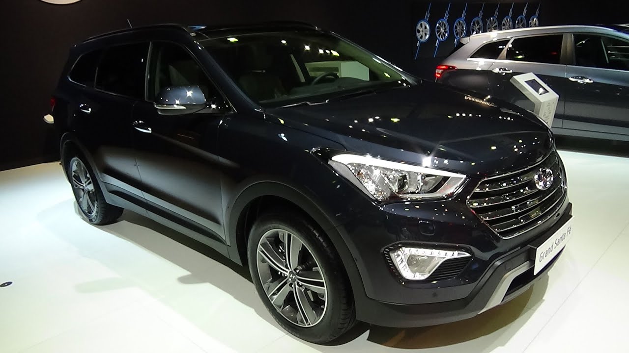 2016 Hyundai Grand Santa Fe Exterior And Interior Auto Show Brussels 2016