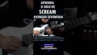 Scream Avenged Sevenfold Solo com tablatura