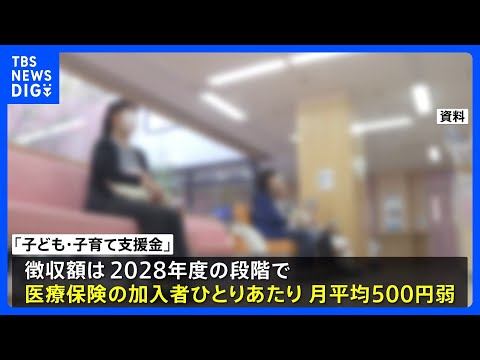 【速報】少子化対策関連法案が閣議決定　“月500円弱”負担の支援金制度も明記｜TBS NEWS DIG