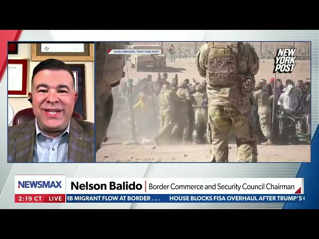 NewsMax America Agenda and Nelson Balido Executive Action Job Numbers Mayorkas Impeachment