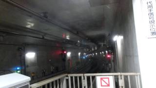 東急東横線・東京メトロ副都心線渋谷駅(TY-01・F-16)　到着シーン　東京メトロ10128Ｆ　29S　Fライナー急行小手指