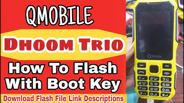 Qmobile Dhoom Trio Flash Latest Ver With Boot Key Imei Approved