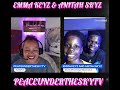 EMMA KEYZ &amp; ANITA SKYZ BLESSES THE PEACEUNDERTHESKYTV STUDIO WITH THIER GOD GIVEN TALENT