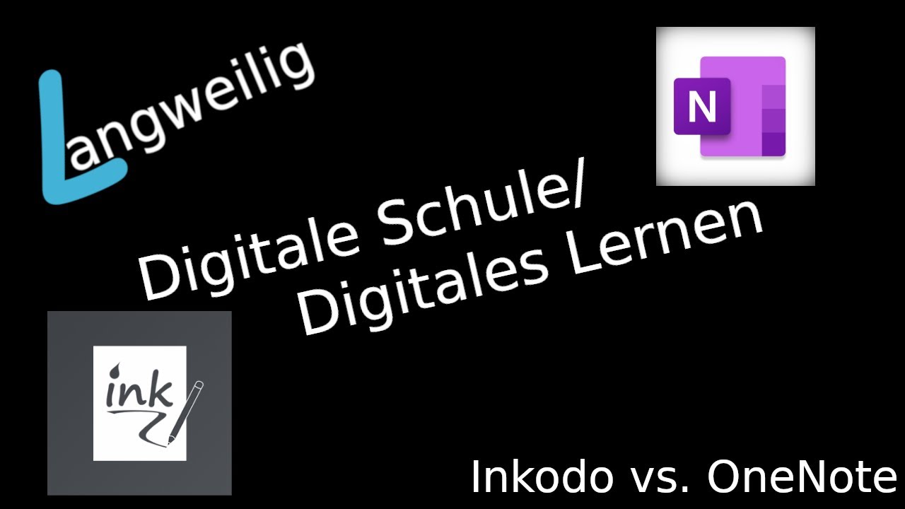 Digitale Schule/ Digitales Lernen: OneNote vs. Inkodo - YouTube