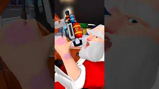 We Got a Pyromaniac Santa… #funny #iamcat #fyp #memes #fails #iammonkey #monkeygame #chaos #catgame