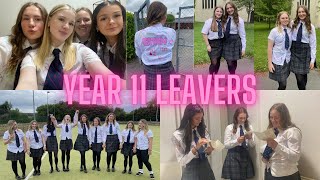 Year 11 Leavers | last day at school, up till 2am signing shirts with physics GCSE the next day!