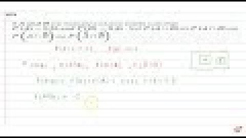 If `Aa n dB` are mutually exclusive events such that `P(A)=0. 35a n dP(B)=0. 45` , find `P(AuuB...