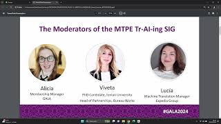 GALA Valencia 2024 - Gala MTPE Training SIG