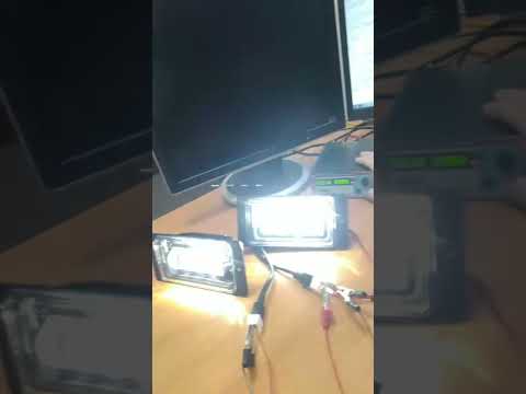 Демонстрация работы противотуманных фар на ВАЗ 2110-2114