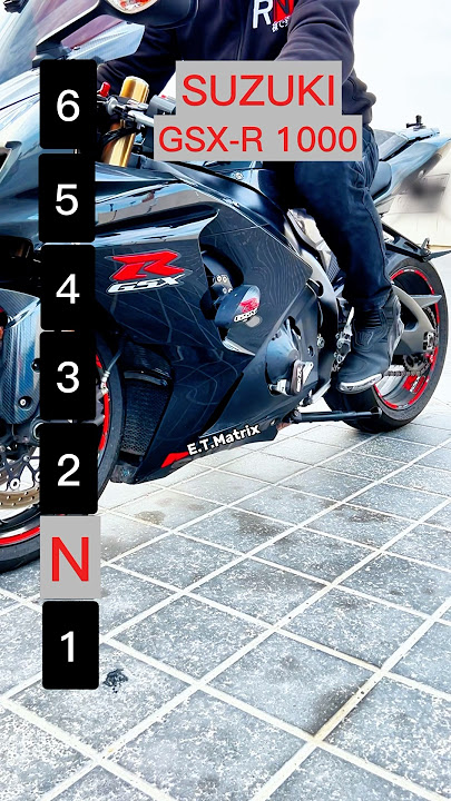Maximum speed for each gear on a Suzuki GSX-R 1000