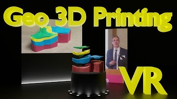 3D Printing Geological Models - 3D VR Presentation